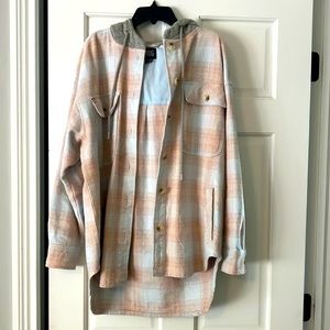 BDG XS Flannel Hoodie